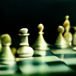 5: Chess stock image, white pieces.