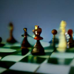 8: Chess stock image, black pieces.