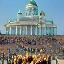 6: Helsinki Cathedral, from the front, from Cathedral Square.