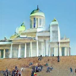 7: Helsinki Cathedral, from the front, from Cathedral Square.