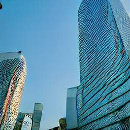 6: Skyscrapers at day.