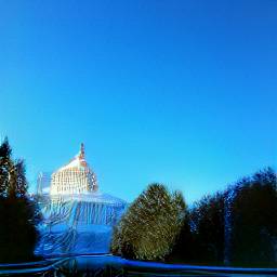 1: Capitol Building, Washington DC, from a distance.